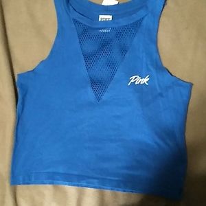 Blue, Pink brand tank top